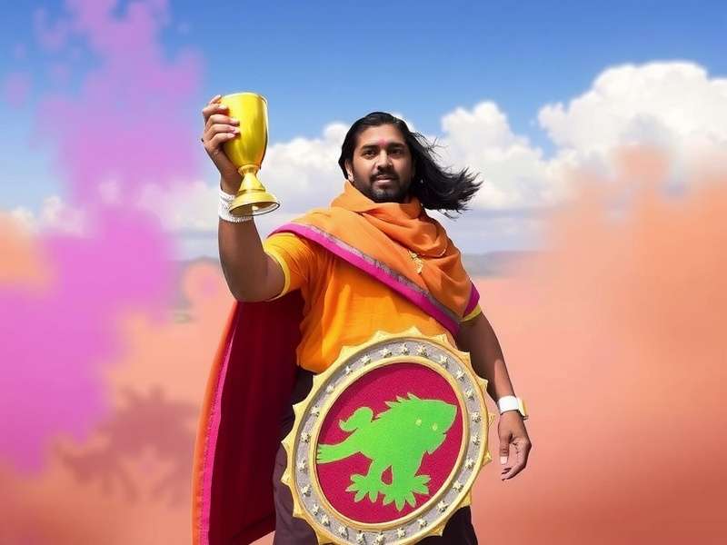 Holi Festival Champion Color Battle Royale